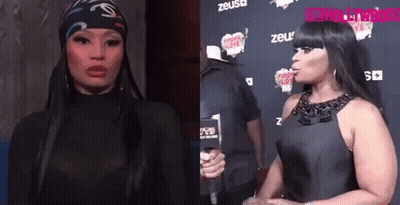 Two Women On Red Carpet GIF