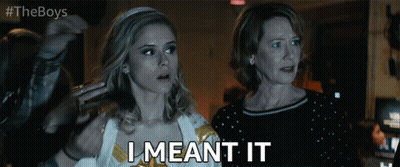 Two Women One Saying I Mean It GIF