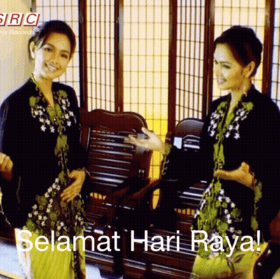 Two Women Selamat Hari Raya GIF