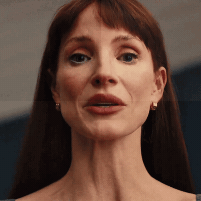 Two Women Sitting At Table Saying I'm Right Here GIF