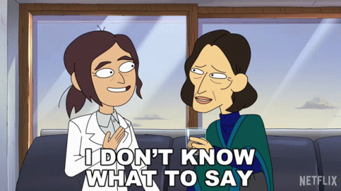 Two Women Sitting On Couch Saying I Don't Know GIF