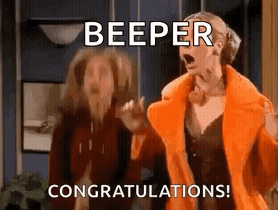 Two Women Standing With Mouths Open GIF