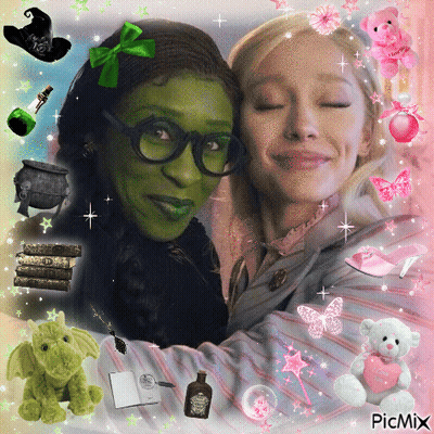 Two Women Surrounded By Stuffed Animals And Heart Teddy Bear GIF