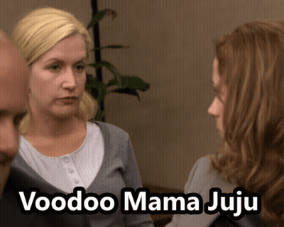 Two Women Talking Voodoo Mama Juju GIF