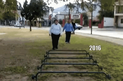 Two Women Walking In Park 2016 GIF