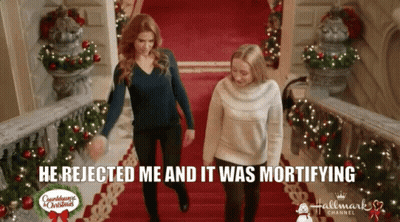 Two Women Walking Red Carpet Saying He Rejected Me And It Was Mortifying GIF