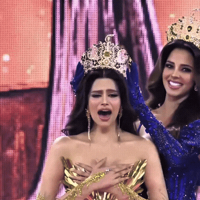 Two Women With Crowns GIF