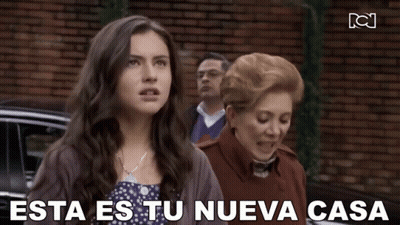 Two Women With Esta Es Tu Nueva Casa GIF