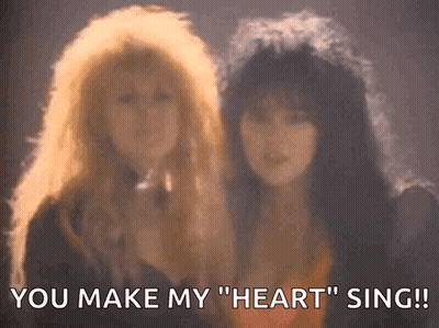 Two Women You Make My Heart Sing GIF