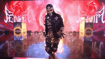 Two Wrestlers With All In GIF