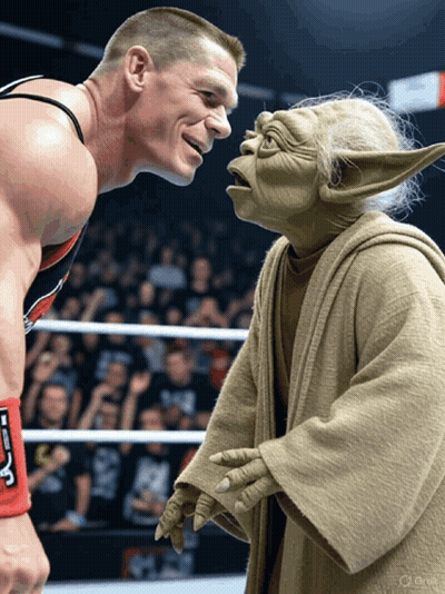 Two Wrestlers Wrestling On Olympic Channel Mat GIF