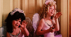 Two Young Girls Bye Bye GIF