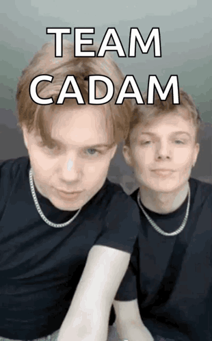 Two Young Men With Team Cadam GIF