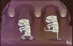 Two Zombie Mummy GIF
