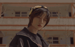 TXT Beomgyu Serious Look GIF