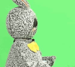 TXT Beomgyu Wearing Mascot GIF
