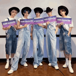 TXT Boy Band Photo Cover GIF