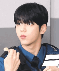 TXT Soobin Eating GIF