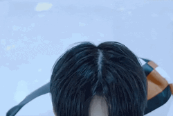 TXT Soobin Looking Up GIF