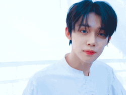 TXT Soobin Thumb Kiss GIF