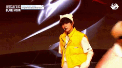 TXT Yeonjun Changing Clothes GIF