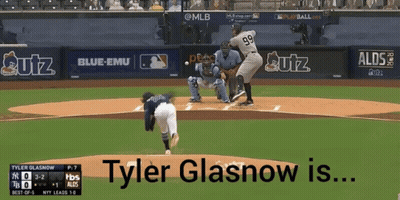 Tyler Glasnow In Baseball Game GIF