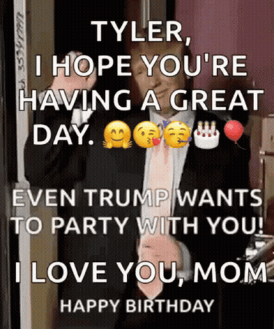 Tyler Hope You're Having A Great Day GIF