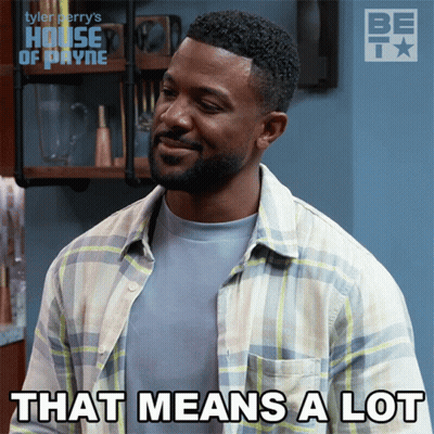 Tyler Perry House Of Payne Man Smiling Says That Means A Lot GIF