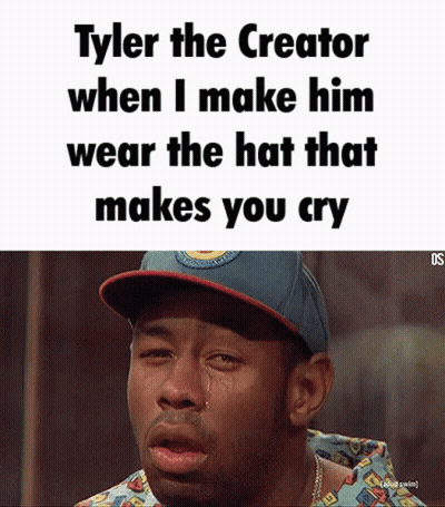 Tyler The Creator Hat That Makes You Cry GIF