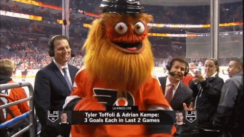 Tyler Toffoli And Adrian Kempe Scored Three Goals Each GIF