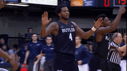 Tyler Widerman Butler Team High Five GIF
