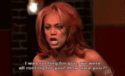 Tyra Banks How Dare You ATM GIF