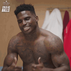 Tyreek Hill Nod With Thumbs Up GIF