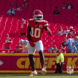 Tyreek Hill Spinning Fast GIF