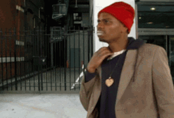 Tyrone Biggums Dave Chappelle Pale Lips Lost Face GIF