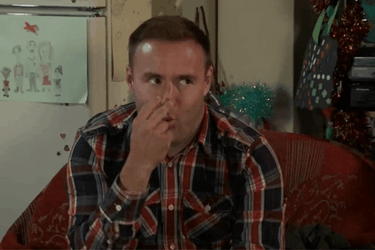 Tyrone Dobbs Gesturing Long Nose GIF