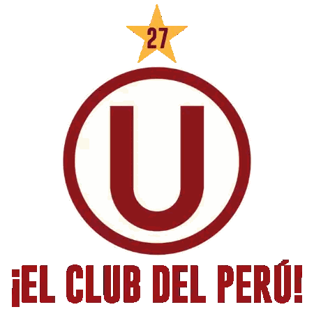 U Letter Logo In Circle Sticker