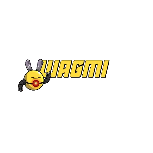 Uagmi Logo With Yellow Ball Sticker