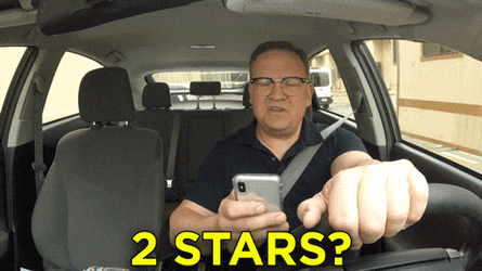 Uber Driver Says Talks Too Much GIF