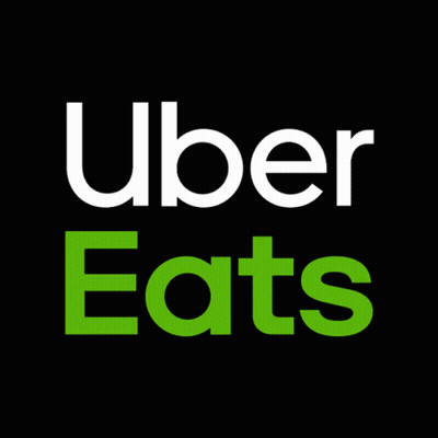 Uber Eats Logo With Green Text GIF