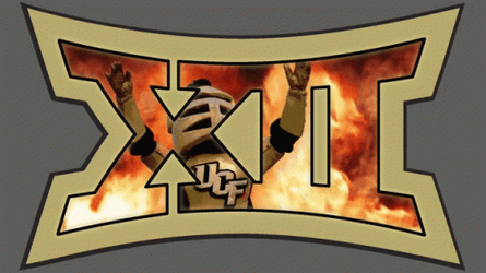 Ucf Knightro In Flame Xii GIF