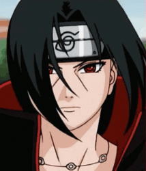 Uchiha Itachi Windy Hair Flip Majestic GIF