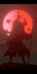Uchiha Madara Mangekyo Sharingan Eyes Fan Made GIF