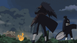 Uchiha Madara Shisui Looking For A Fight GIF
