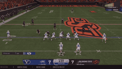 UCLA Vs Oklahoma State Football Game GIF