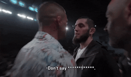 Ufc Alexander Volkanovski Heated Word War GIF