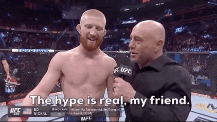 Ufc Bo Nickal Hype Is Real GIF