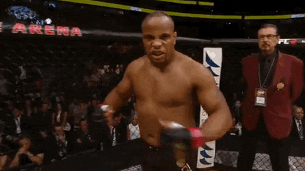 Ufc Daniel Cormier Pumping Chest GIF