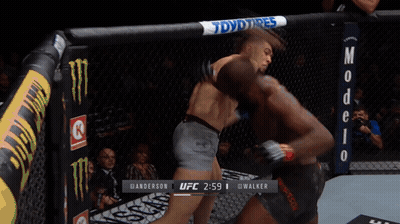 UFC Fight Between Anderson And Walker GIF