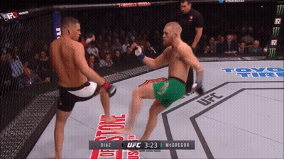 UFC Fight Diaz Vs McGregor GIF